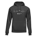 Fishing Cardiogram Unisex Hoodie