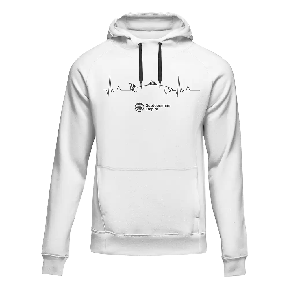 Fishing Cardiogram Unisex Hoodie